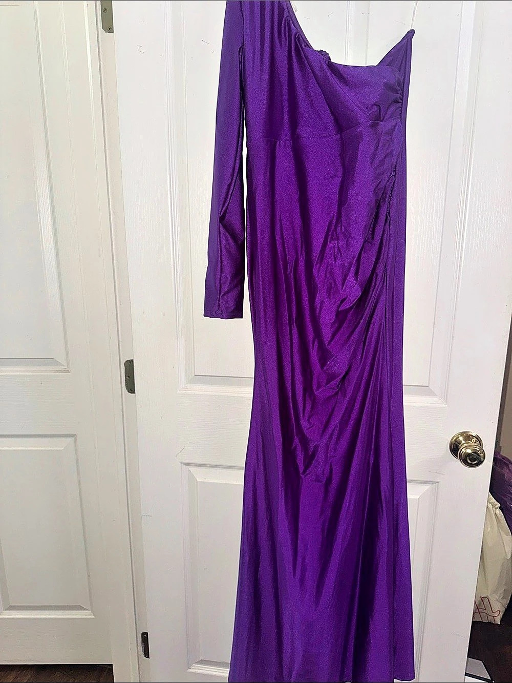 Fashion Nova A Forever Love Maxi Dress Purple XL NWT